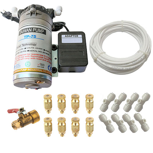 مجموعه کامل مه پاش 9 نازله